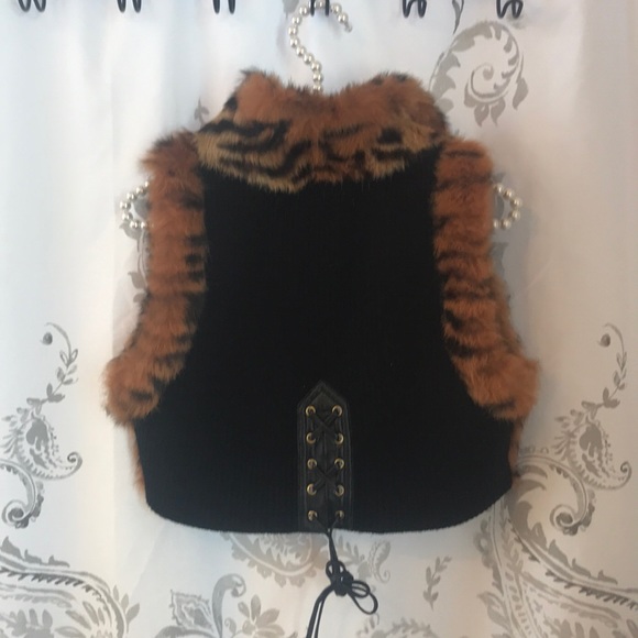 New Marciano Fur Vest - Picture 3 of 4